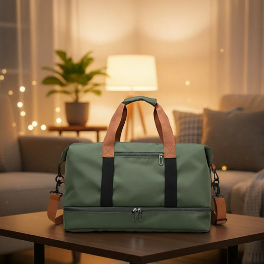 VENTROVE - Gym Bag with Shoe Compartment