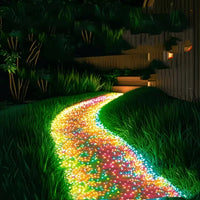 GLOWMORA – Luminous Decorative Sand for Garden and Aquarium Styling