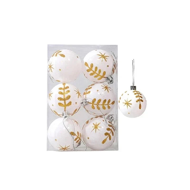 SNOWJEWEL – Christmas Table Bauble Set for Graceful Seasonal Decor