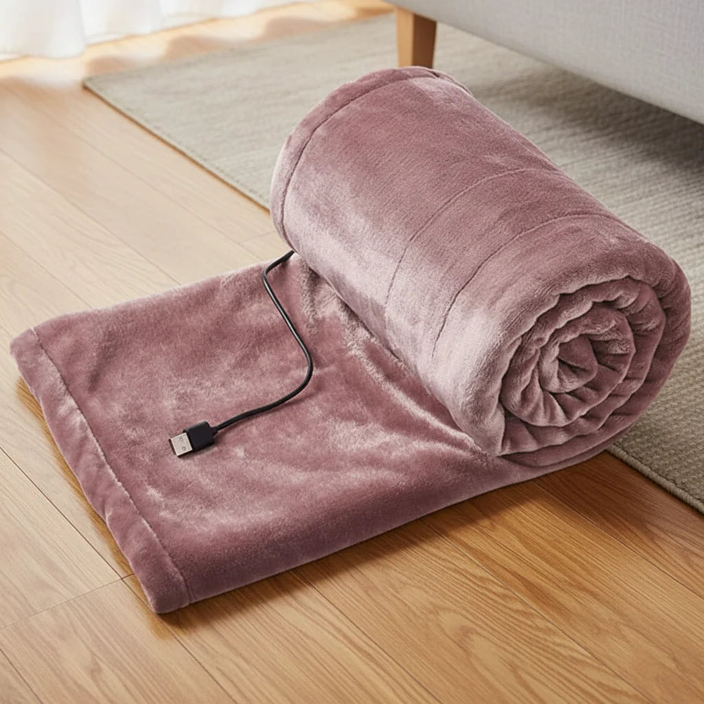 COZYVEX – Electric Warming Throw for Home & Travel Comfort