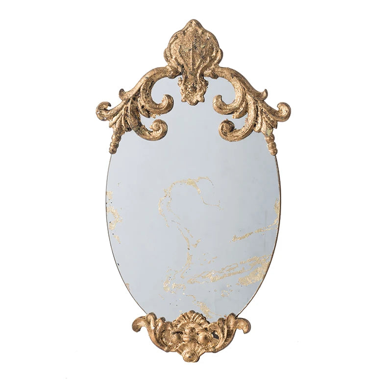 OVALISSA – Espelho de Parede Oval Ornamentado para uma Decoração Elegante e Marcante