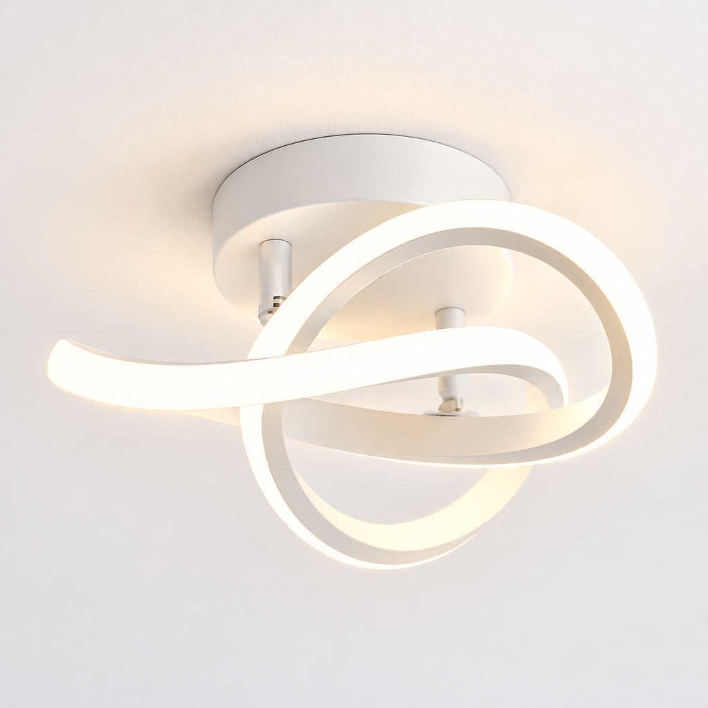 CLOVERA – Lámpara de techo LED con diseño de trébol para una iluminación interior elegante