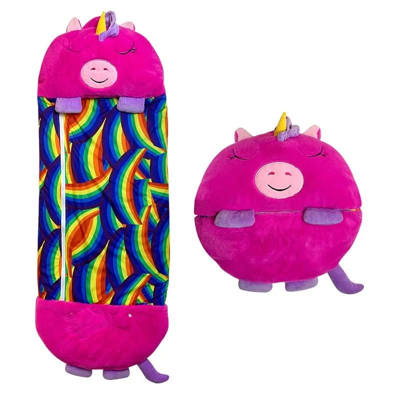 SNUGGLEBUDDY – 2-in-1 Plush Toy Sleeping Bag for Kids