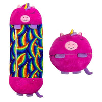 SNUGGLEBUDDY – 2-in-1 Plush Toy Sleeping Bag for Kids
