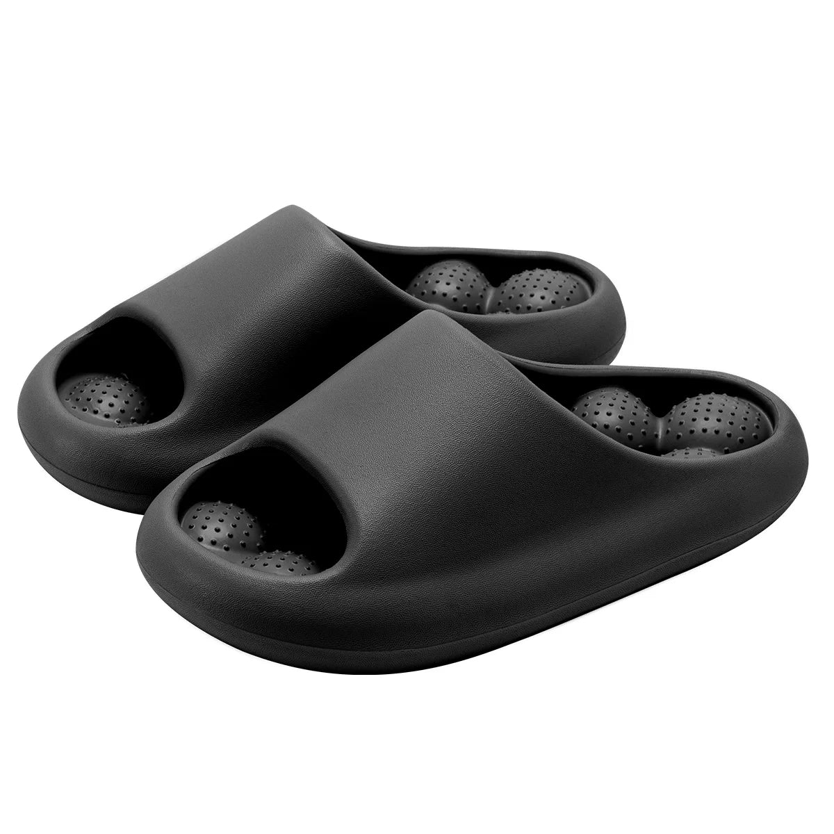 SOFTWAVE – Breathable Indoor Slippers with Massage Cushion Support