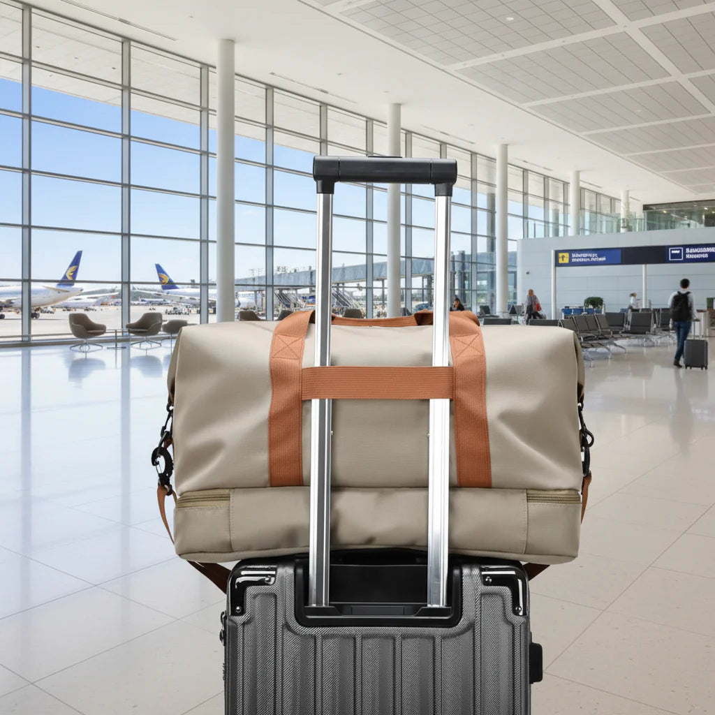 VENTROVE - Gym Bag with Shoe Compartment