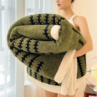 COZYGEO – Geometric Throw Blanket for Warmth and Everyday Comfort