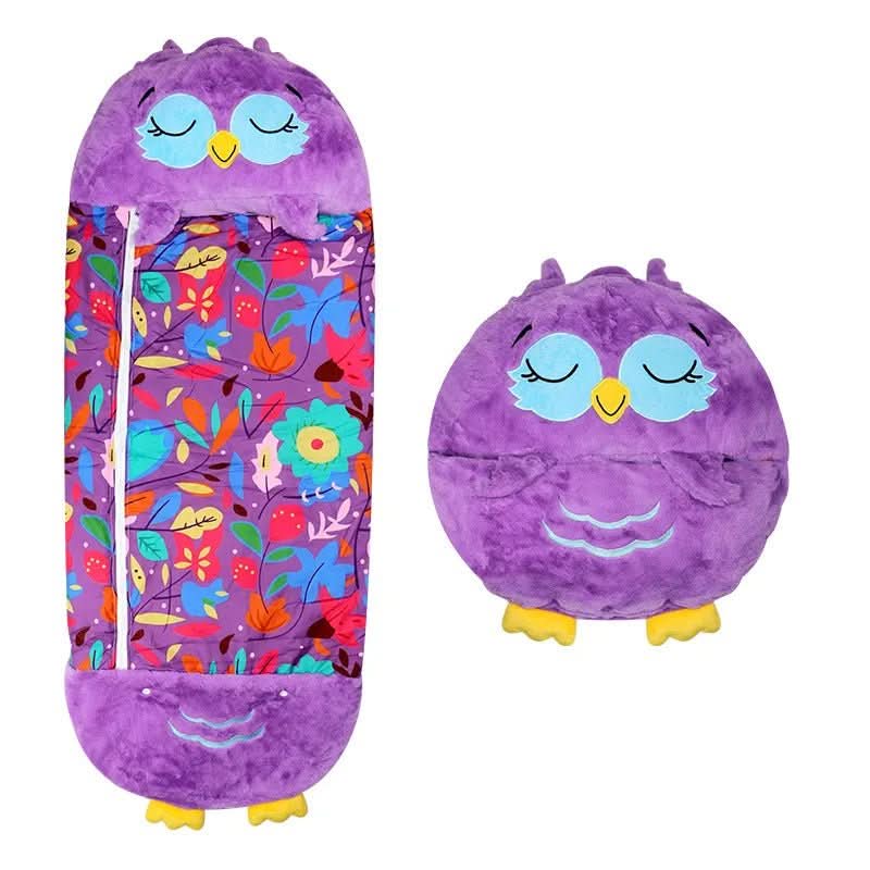 SNUGGLEBUDDY – 2-in-1 Plush Toy Sleeping Bag for Kids