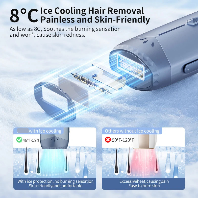 FROSTLUME – Cooling Hair Removal Device for Comfortable Home Use