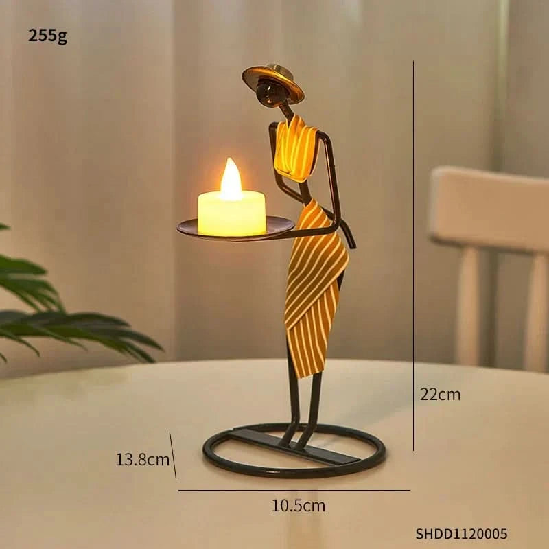 FEMMORA – Woman-Shaped Candle Holder for Sculptural Decor