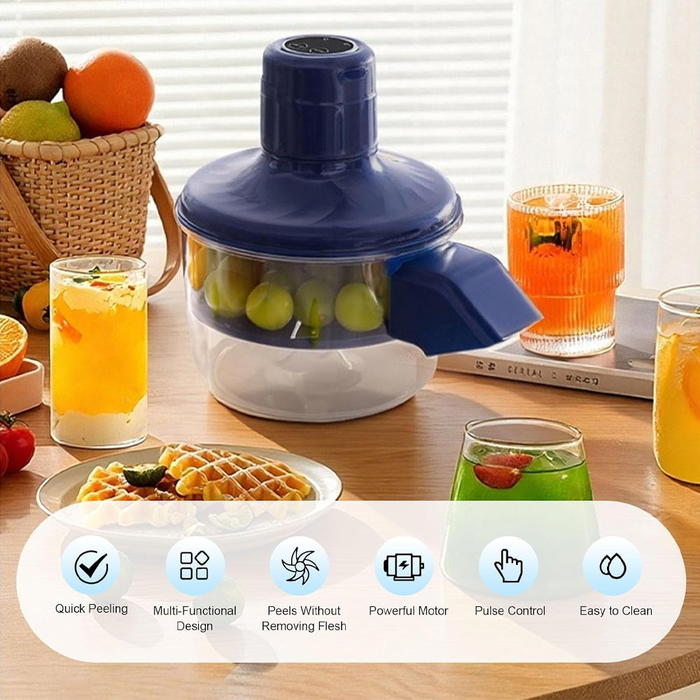 PEELSWIFT – Rechargeable Electric Peeler for Quick Kitchen Prep