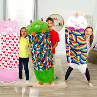 SNUGGLEBUDDY – 2-in-1 Plush Toy Sleeping Bag for Kids