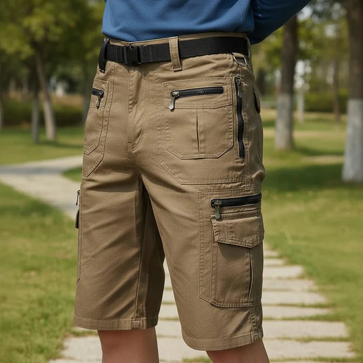 FIELDORA – Men's Utility Shorts for Outdoor Comfort & Storage