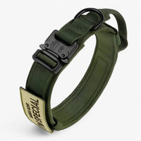 FLEXK9 – Tactical Dog Collar Set – Adjustable padded control collar
