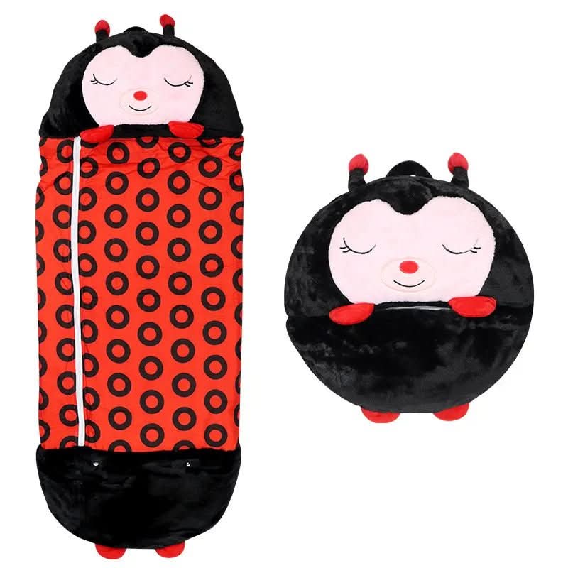 SNUGGLEBUDDY – 2-in-1 Plush Toy Sleeping Bag for Kids