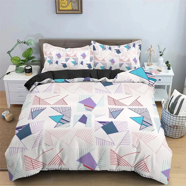 FORMCREST – Modern Bedding Set for Bold Geometric Style