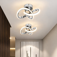 CLOVERA – Lámpara de techo LED con diseño de trébol para una iluminación interior elegante