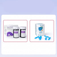 GLUCOTEST – Complete Blood Sugar Testing Kit for Home and Travel