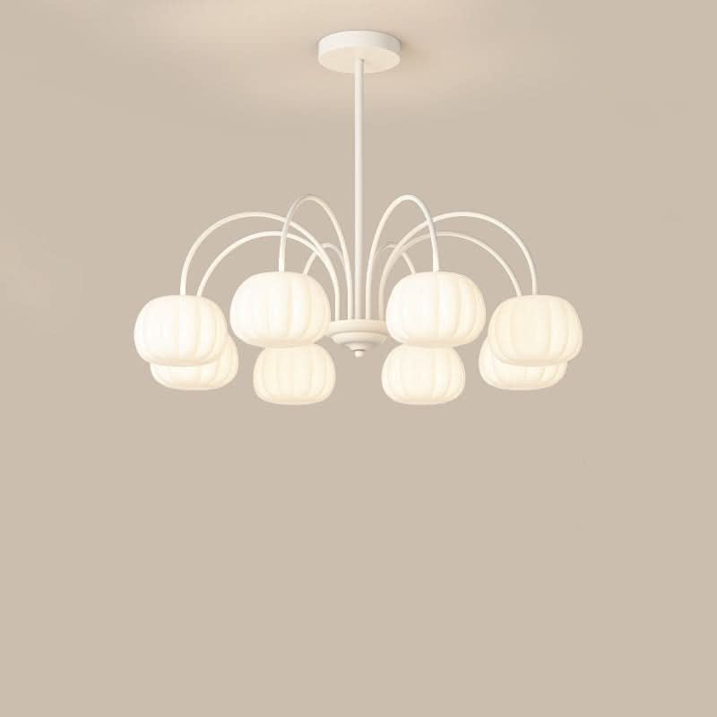 AUTUMNARBOR – Branch Chandelier with Playful Pumpkin Glow