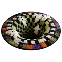 VOIDSPIRA – 3D Vortex Halloween Rug with Haunting Depth