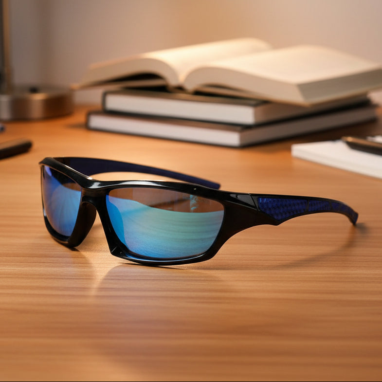 RETROFLOW – Vintage Round Sunglasses with UV400 Lens Protection