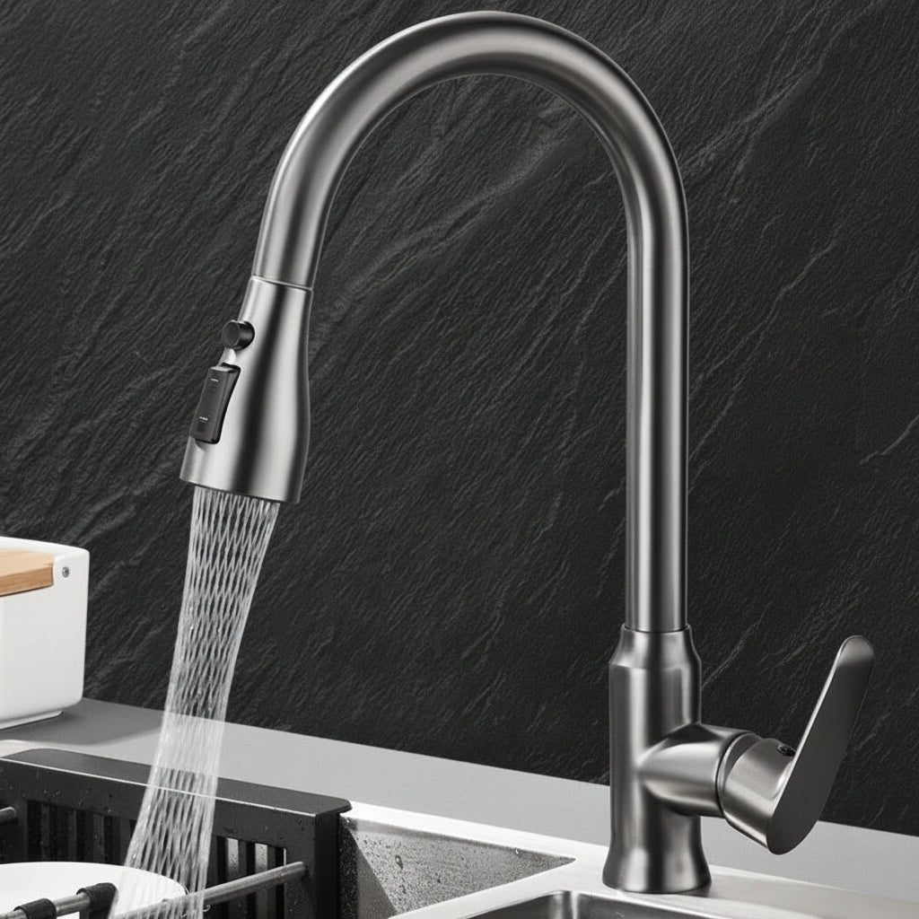 SINKOVA – Pull-Out Kitchen Faucet for Convenient Everyday Cleaning