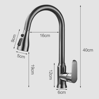 SINKOVA – Pull-Out Kitchen Faucet for Convenient Everyday Cleaning