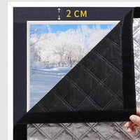 INSULACOVE - Thermal insulated window curtains for energy efficiency, privacy, and all-season comfort