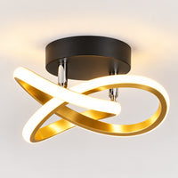 CLOVERA – Lámpara de techo LED con diseño de trébol para una iluminación interior elegante