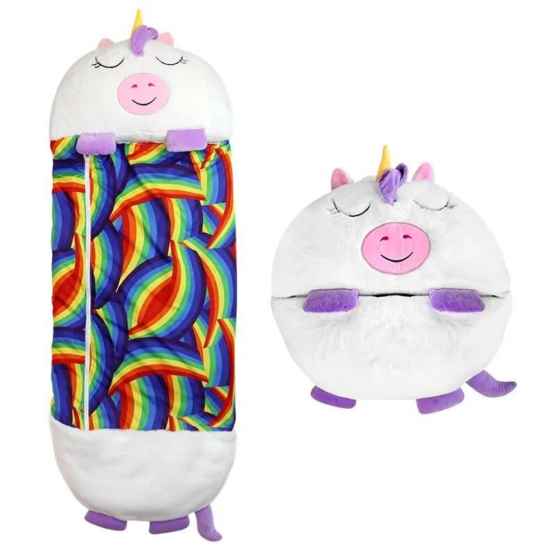 SNUGGLEBUDDY – 2-in-1 Plush Toy Sleeping Bag for Kids