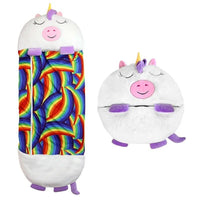 SNUGGLEBUDDY – 2-in-1 Plush Toy Sleeping Bag for Kids