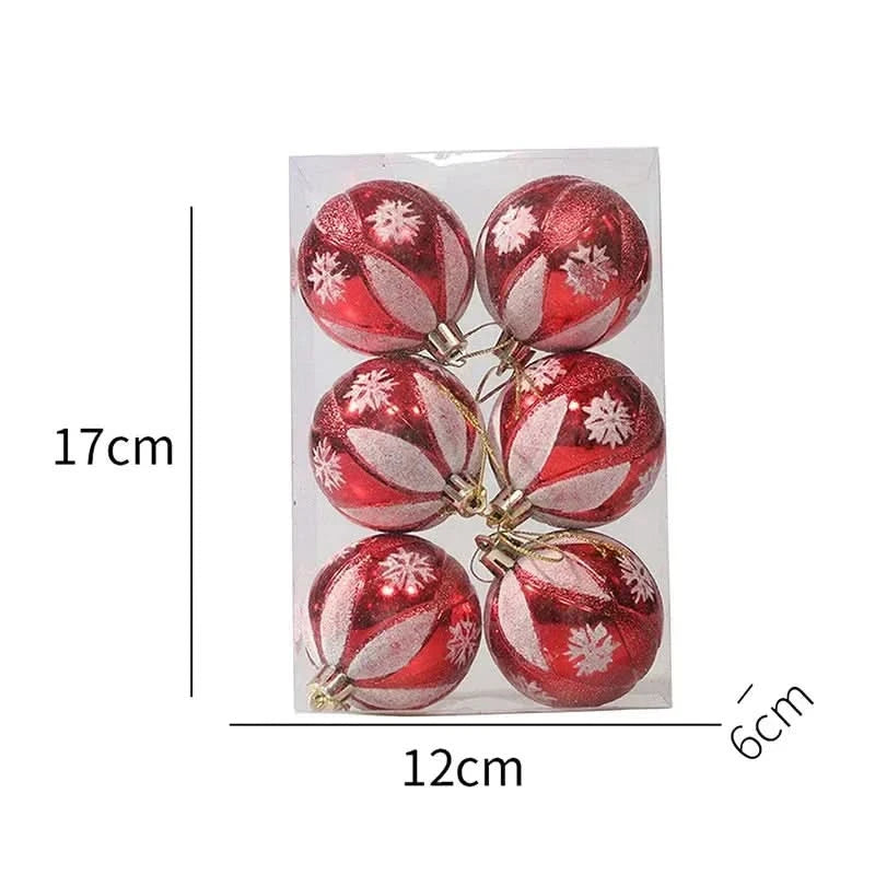 SNOWJEWEL – Christmas Table Bauble Set for Graceful Seasonal Decor