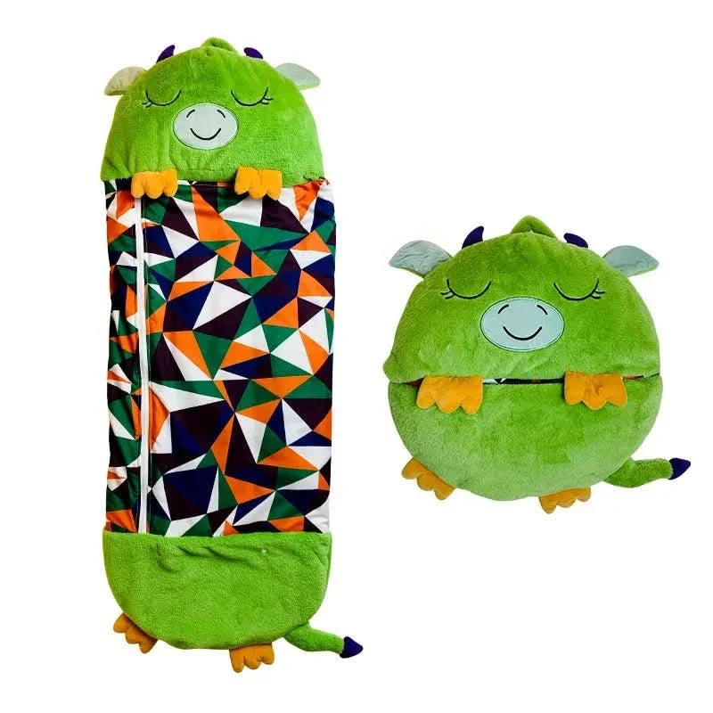 SNUGGLEBUDDY – 2-in-1 Plush Toy Sleeping Bag for Kids
