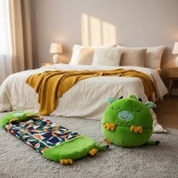 SNUGGLEBUDDY – 2-in-1 Plush Toy Sleeping Bag for Kids