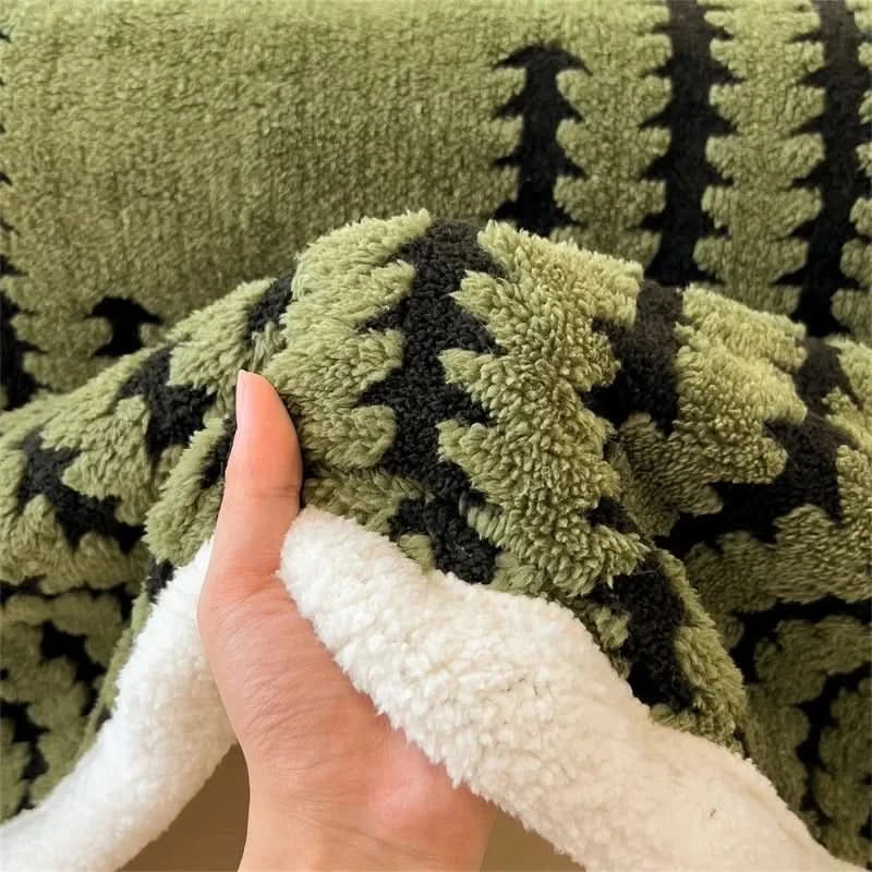 COZYGEO – Geometric Throw Blanket for Warmth and Everyday Comfort