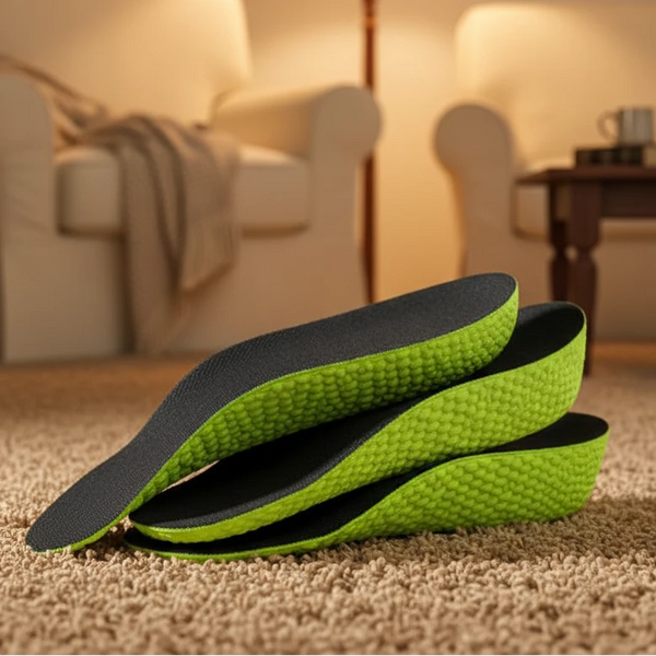 HEELMORA – Plantillas de espuma viscoelástica para absorción de impactos y soporte