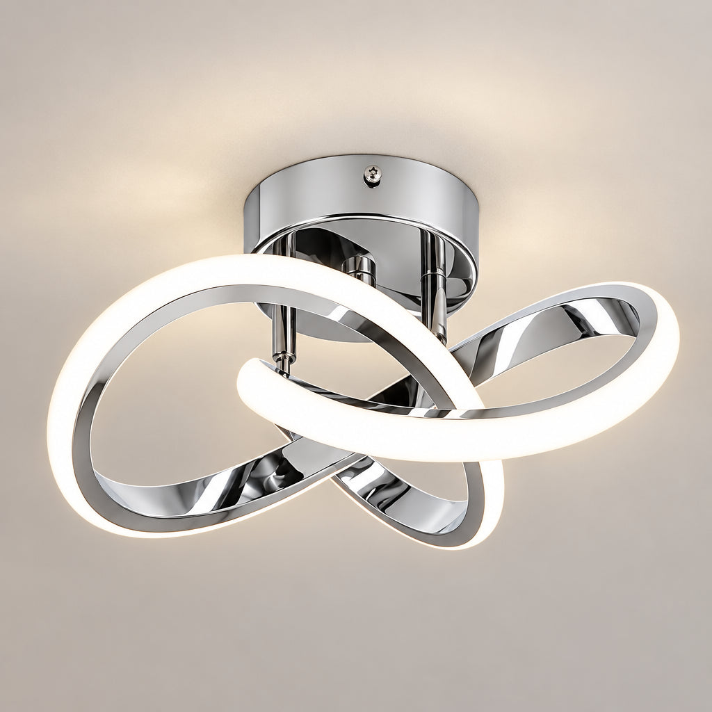 CLOVERA – Lámpara de techo LED con diseño de trébol para una iluminación interior elegante
