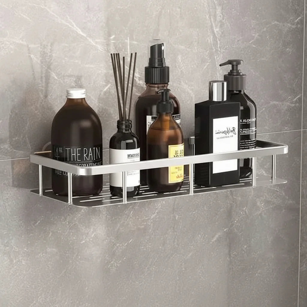 BATHEDGE – Drill-Free Bathroom Shelf for Modern and Organized Spaces