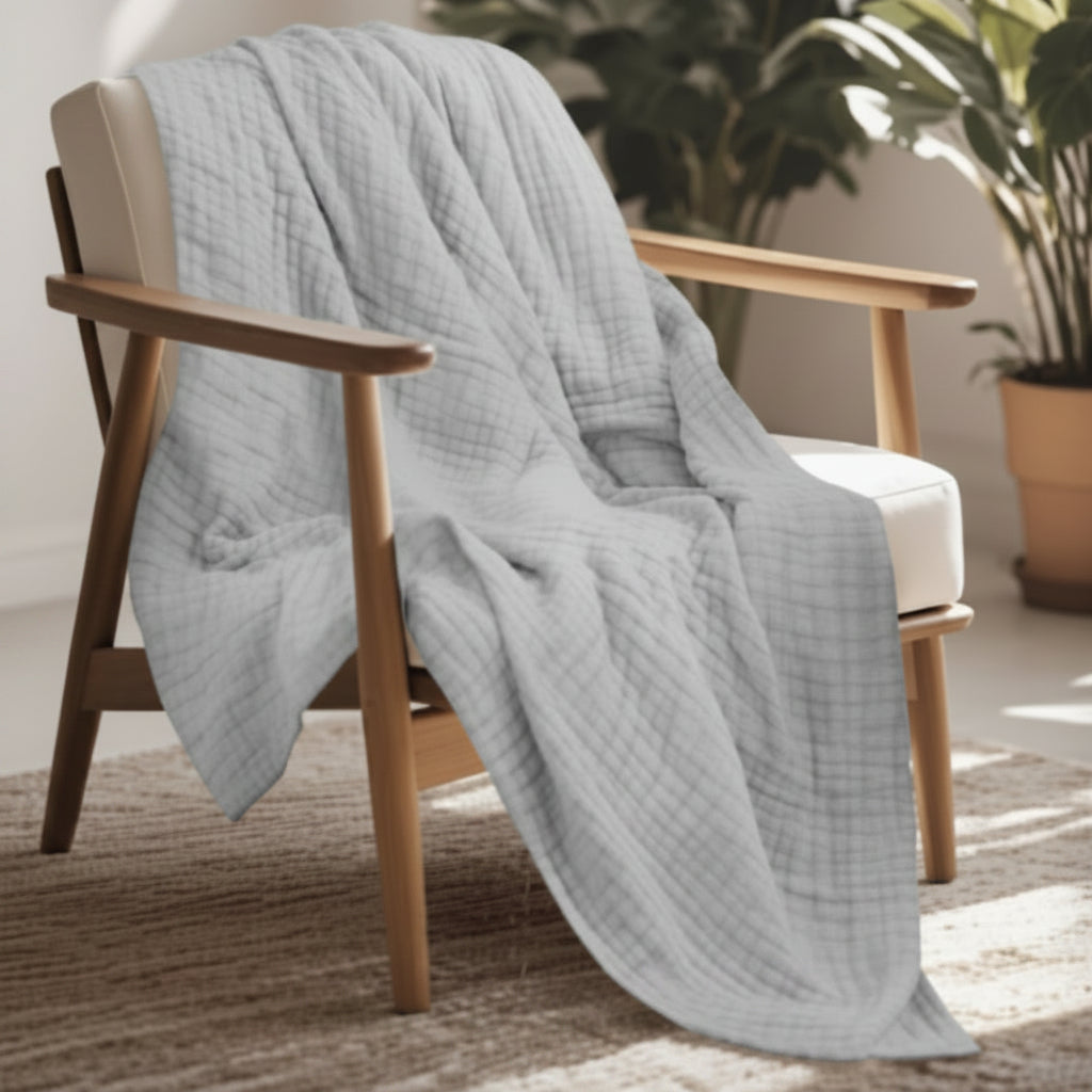 DREAMFLOW – Airy Everyday Blanket for Cozy Home Relaxation