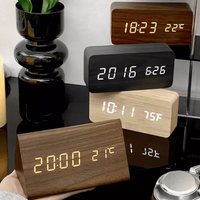 WOODSENSE – Voice Control Wooden Clock Display