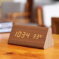 WOODSENSE – Voice Control Wooden Clock Display