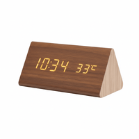 WOODSENSE – Voice Control Wooden Clock Display