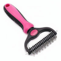 FURFLOW – Dual-Sided Deshedding Brush for Dogs & Cats