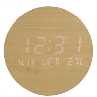 LIVECLOCK – Stylish LED Wall Clock for Modern Scandinavian Interiors
