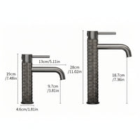 BRAVION - Brass Hot & Cold Basin Faucet