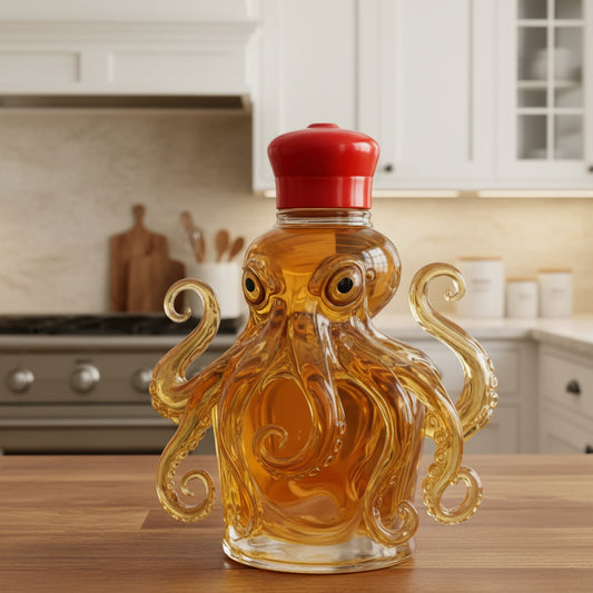NAUTICFLOW – Artistic Wine Decanter with Elegant Nautical Design
