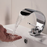 ARCFLOW - Mirror Waterfall Basin Faucet