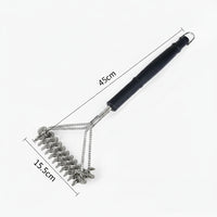 GRILLMASTER - Bristle-Free Grill Brush with Wide Scraper for Safe Cleaning