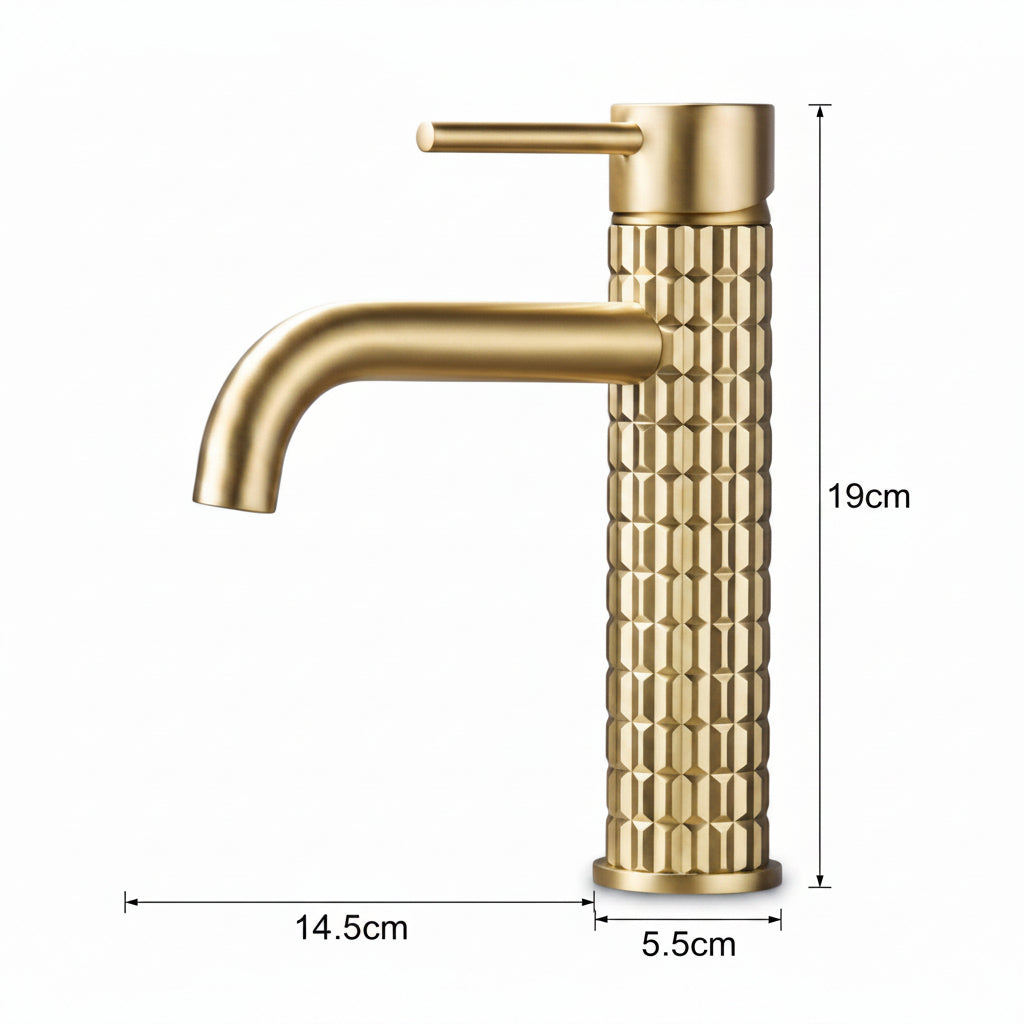 BRAVION - Brass Hot & Cold Basin Faucet