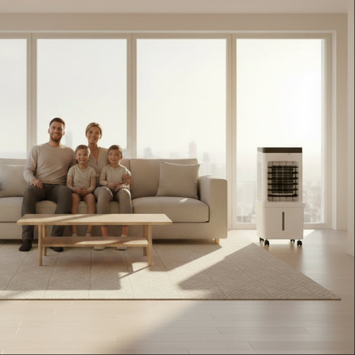 COOLNOVA – Mobile Klimaanlage – Flexible 3-in-1 Frische für Zuhause